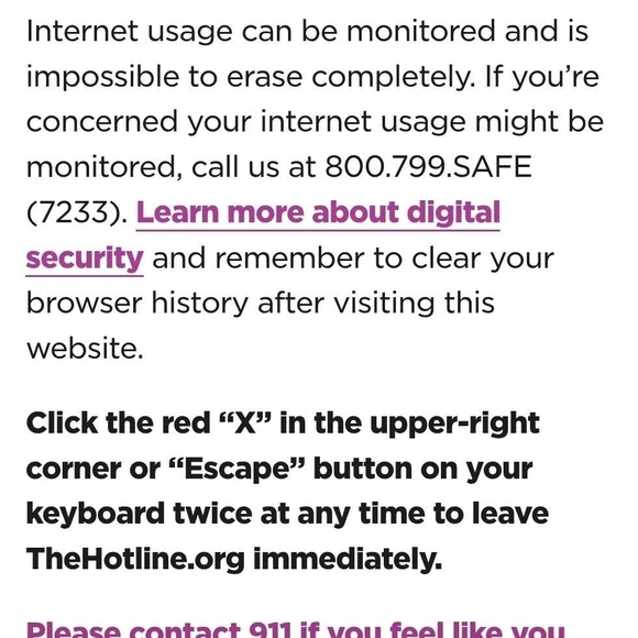 Domestic Violence and other Hotlines - Picture 5 of 5